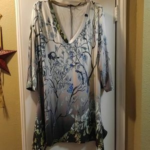 Shark tail 4x tunic